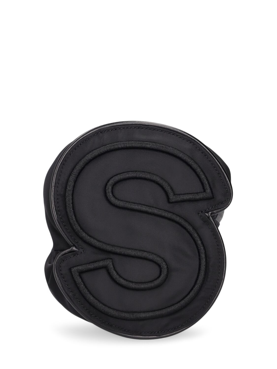 Shop Sacai Kinchaku Nylon Twill Bag In Black