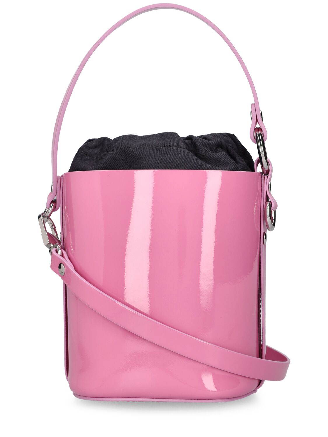 Shop Vivienne Westwood Daisy Leather Bucket Bag In Pink