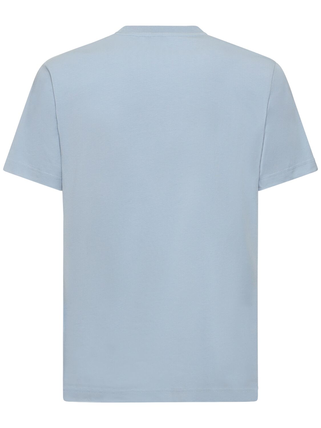 Shop Alphatauri Jero Printed T-shirt In Stone Blue