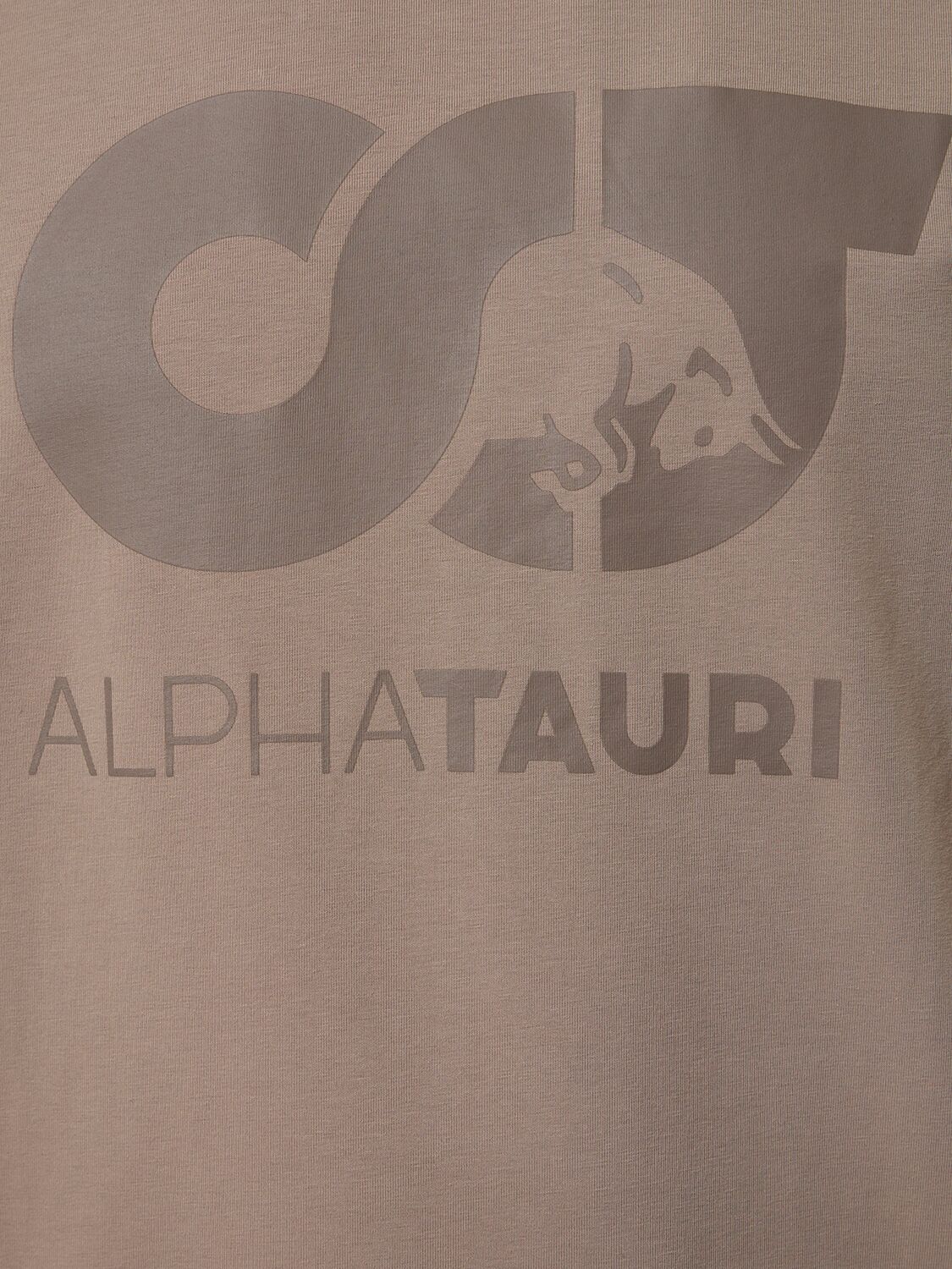 Shop Alphatauri Jero Printed T-shirt In Mud