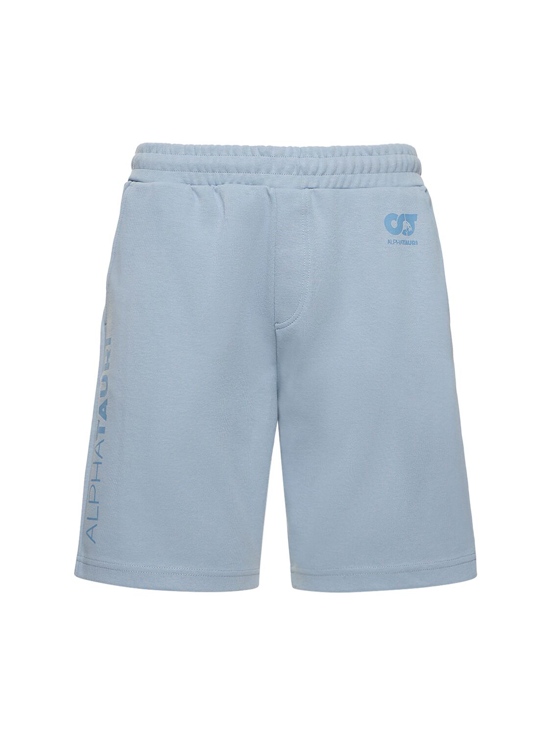 Alphatauri Phers Shorts In Stone Blue