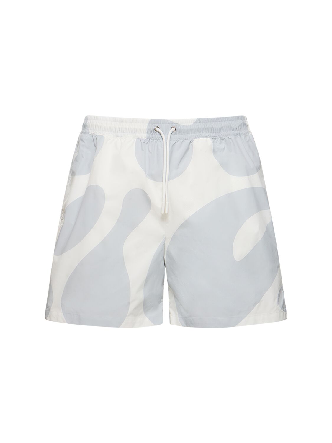 Alphatauri Popir Shorts In White,grey