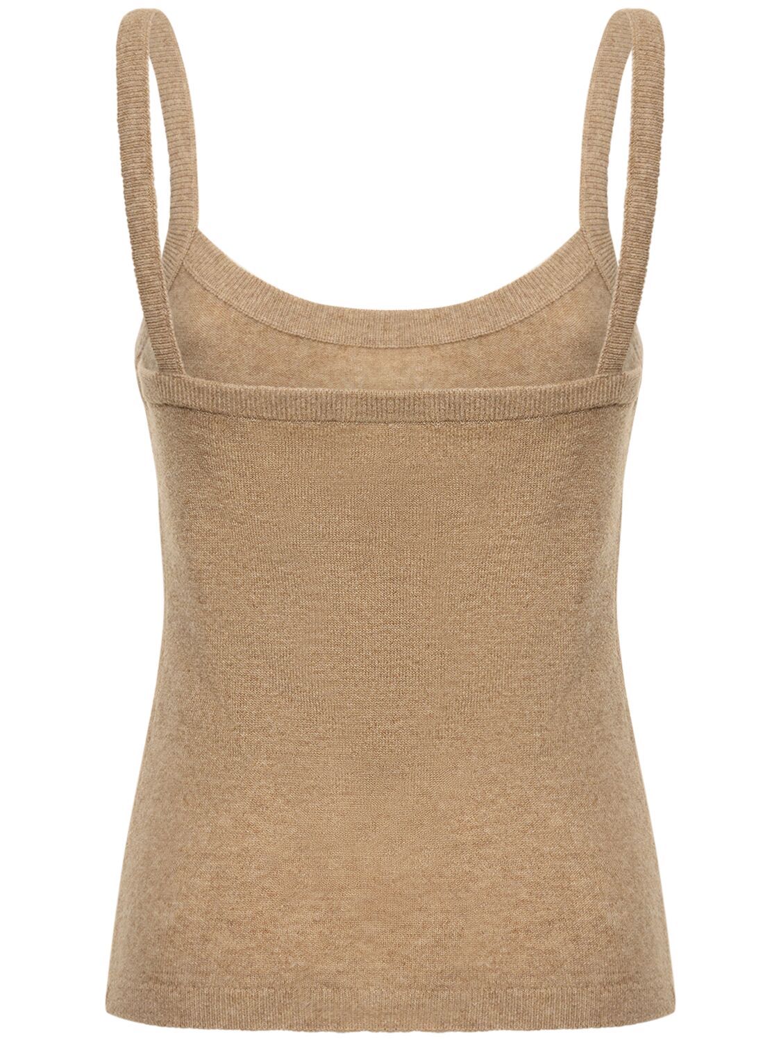 Shop The Garment Como Wool Blend Camisole Top In Brown
