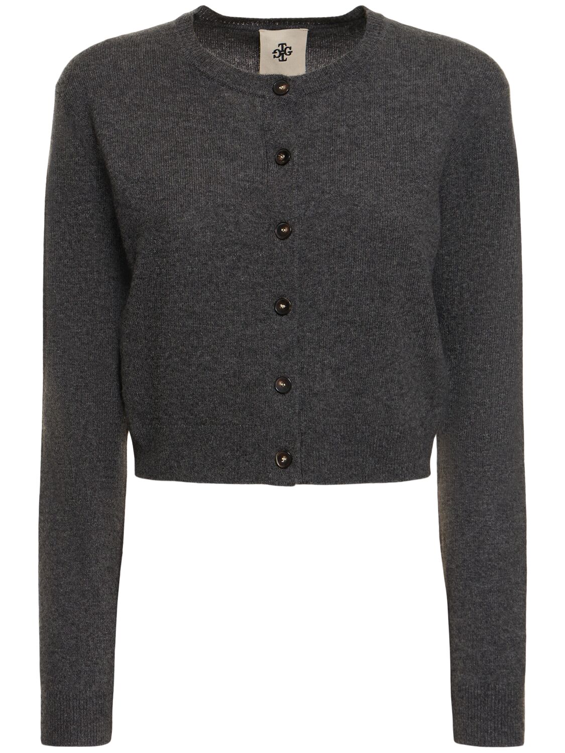Image of Piemonte Cropped Cashmere Cardigan