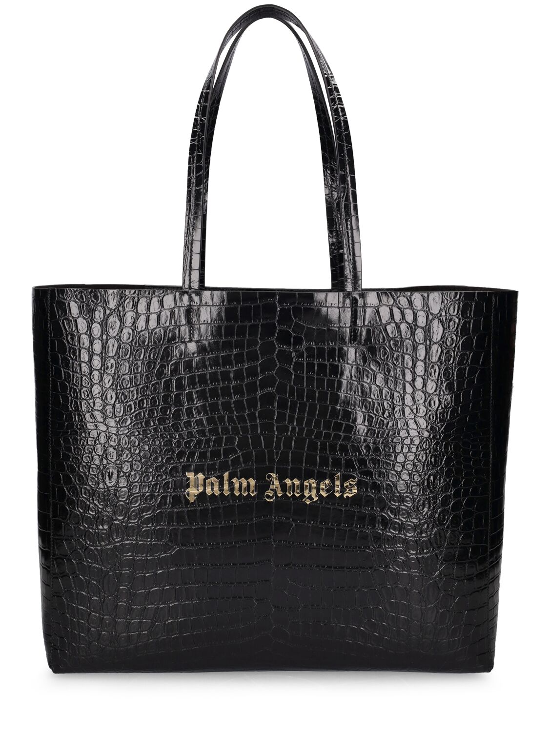 Palm Leather Tote Bag