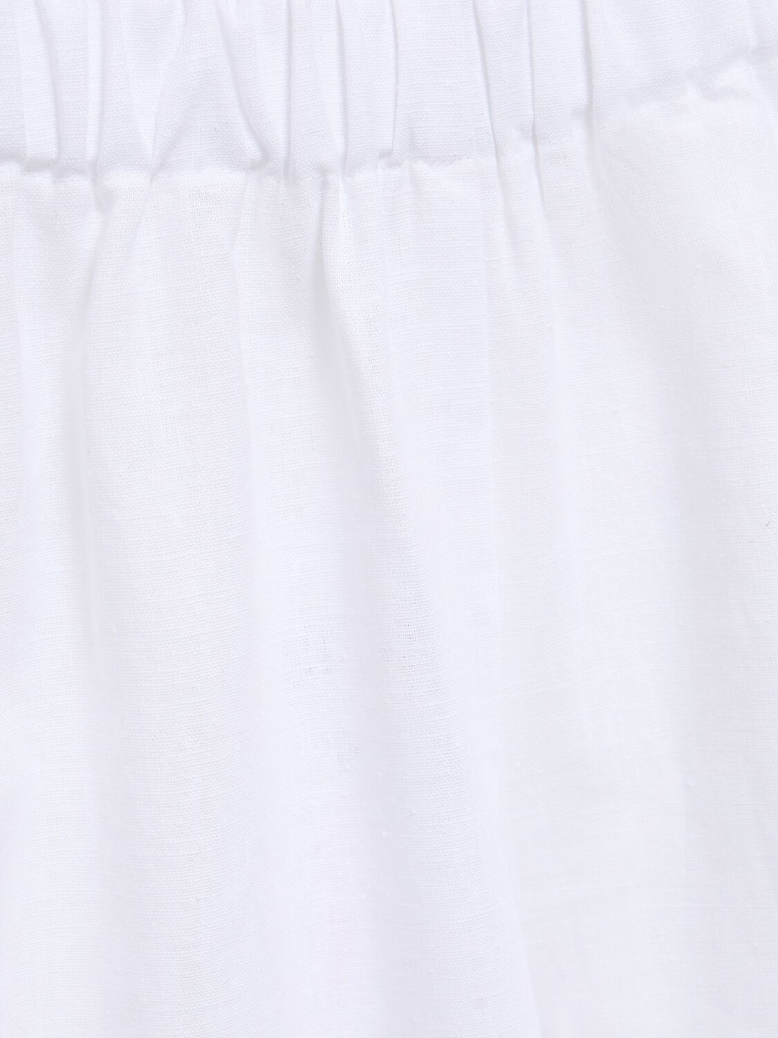 Shop Reina Olga Susy Linen Pants In White