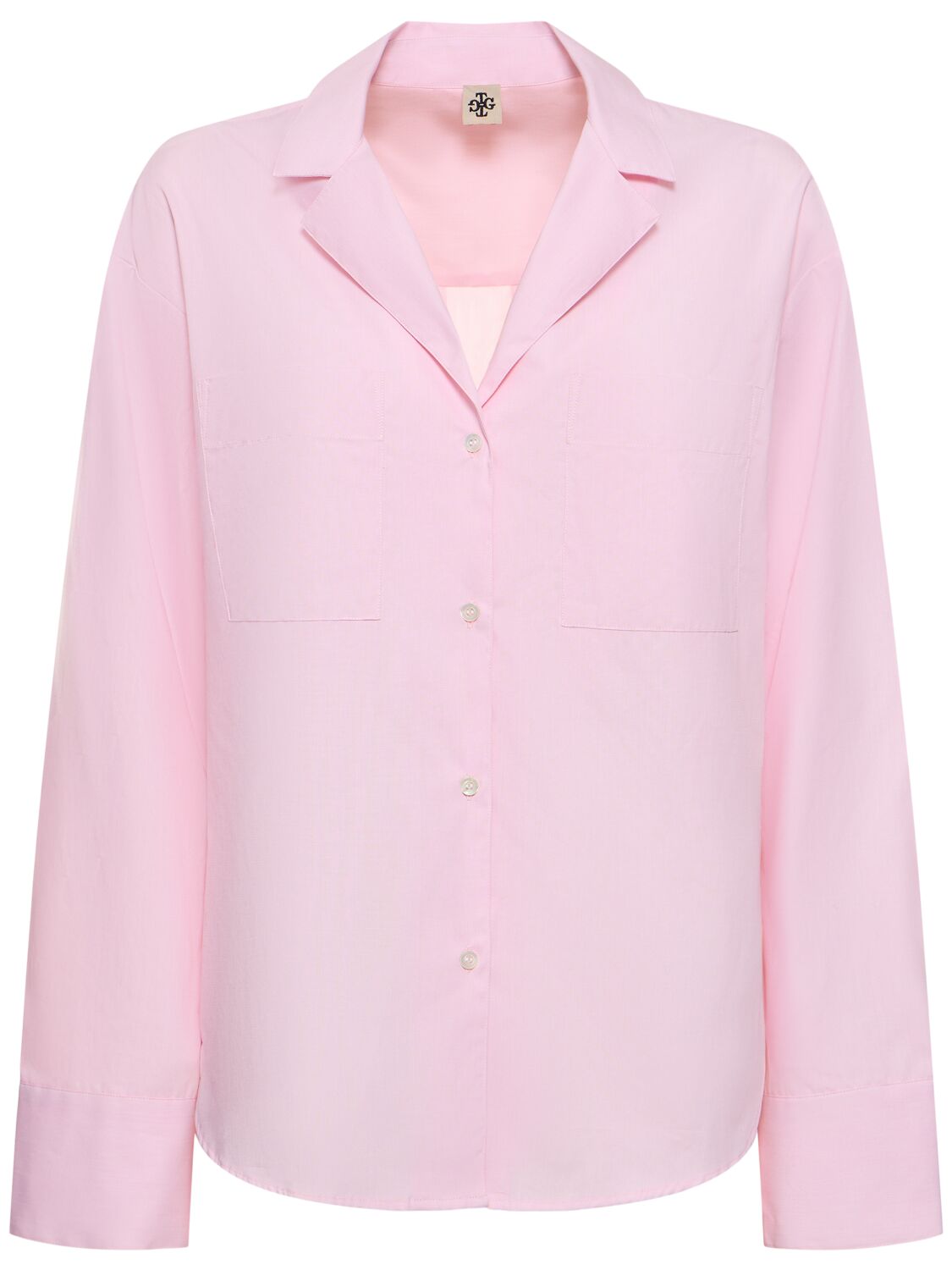The Garment Madrid Cotton Shirt In Baby Pink