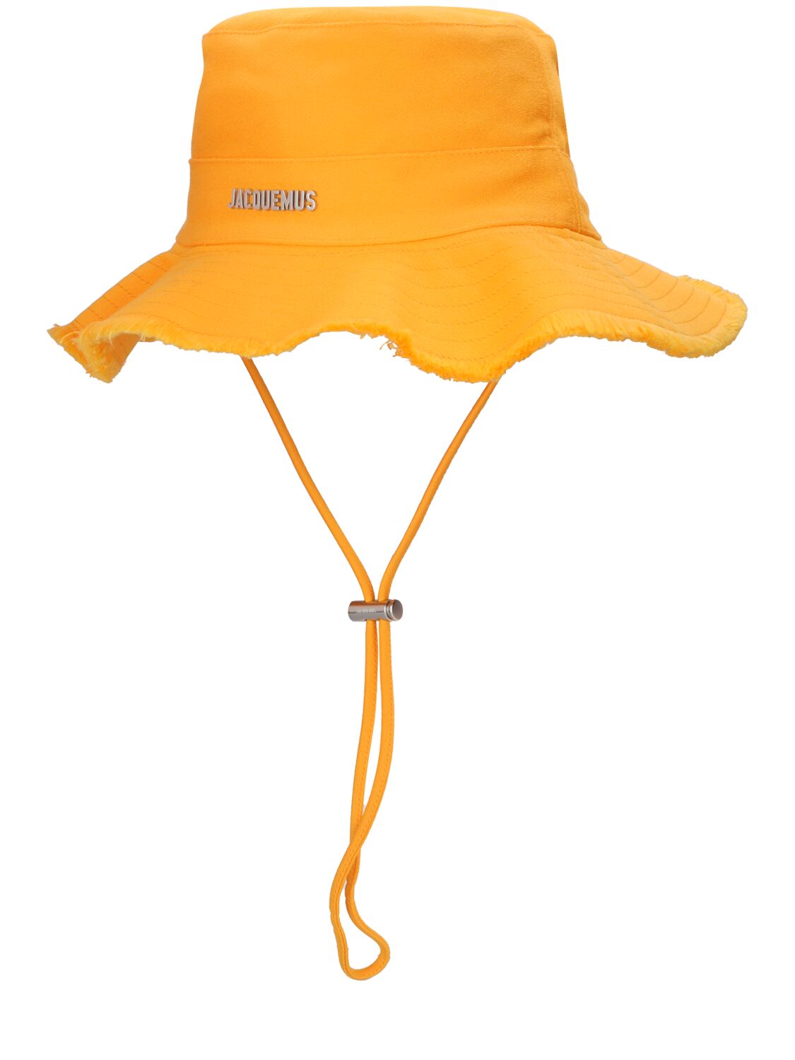 Shop Jacquemus Le Bob Artichaut Cotton Bucket Hat In Orange