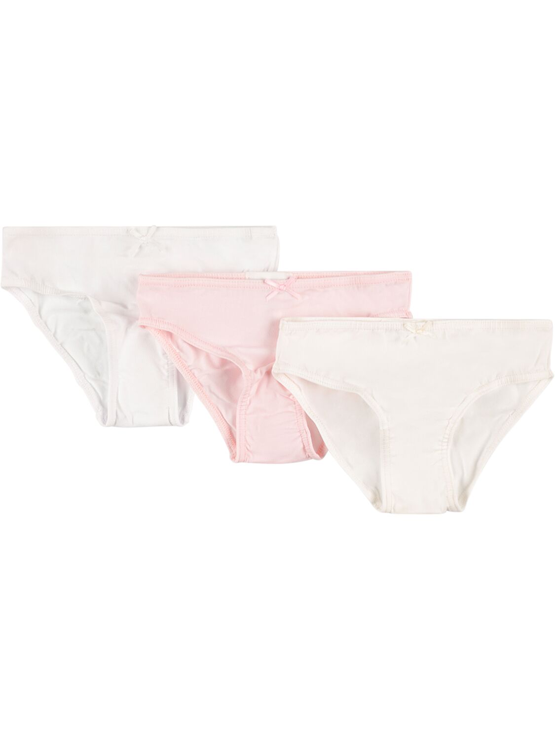 Image of Set Of 3 Cotton Jersey Briefs