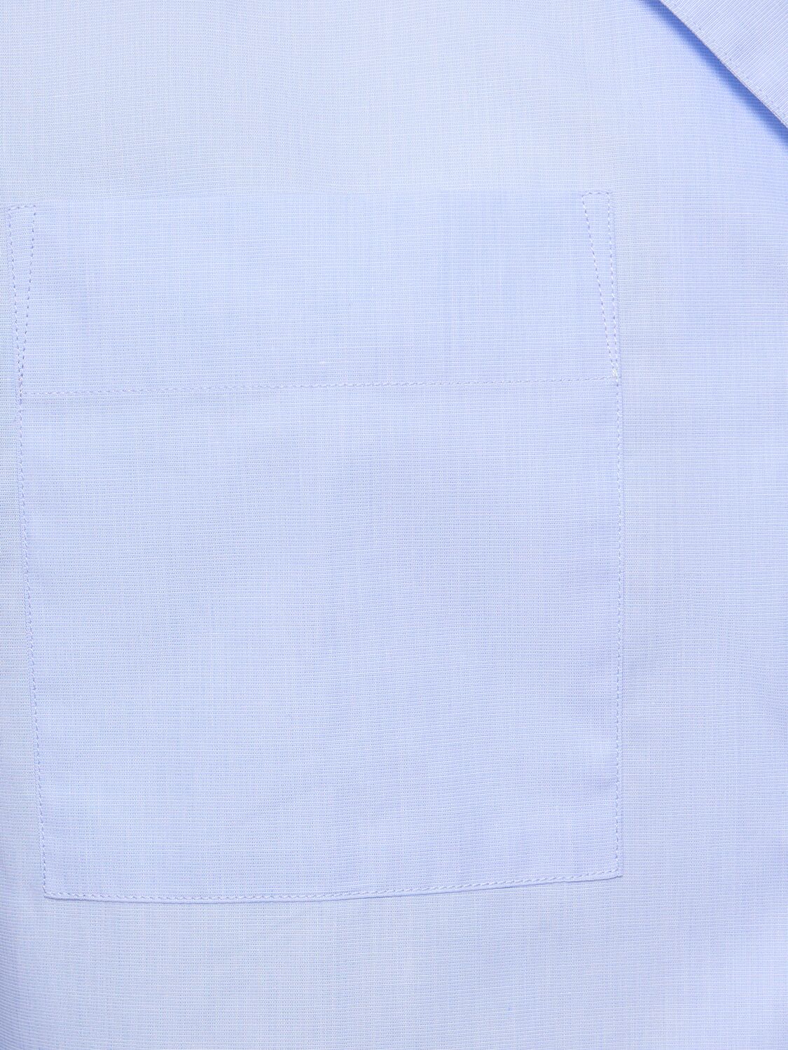 Shop The Garment Madrid Cotton Shirt In Light Blue