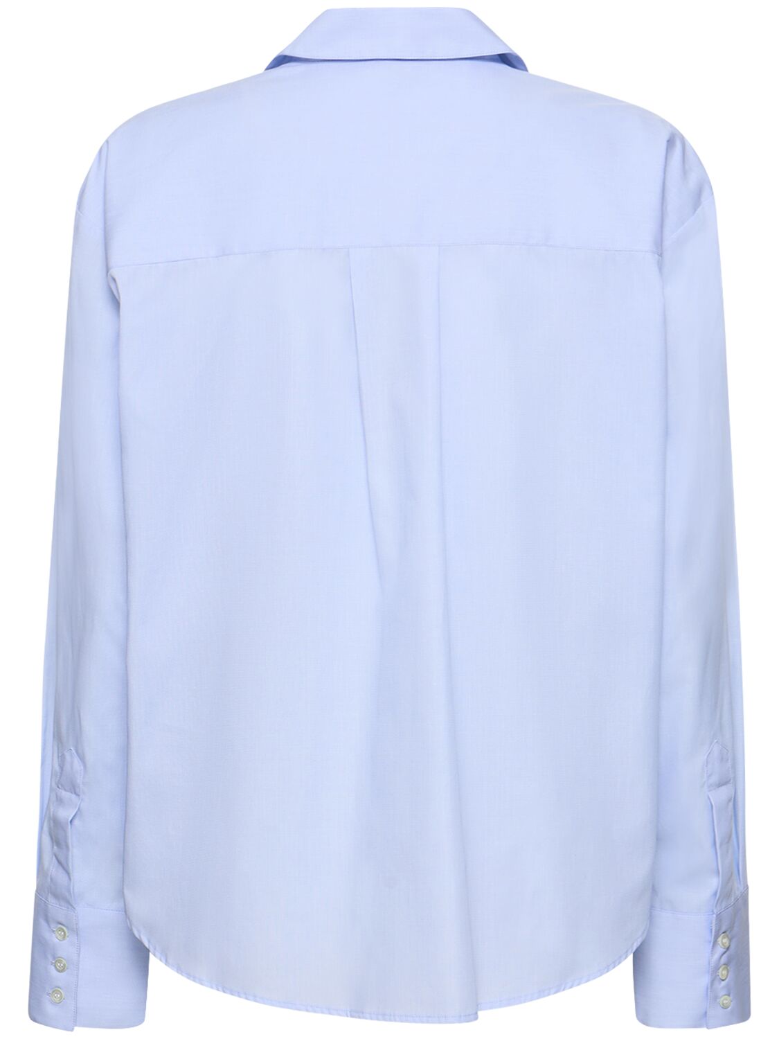 Shop The Garment Madrid Cotton Shirt In Light Blue