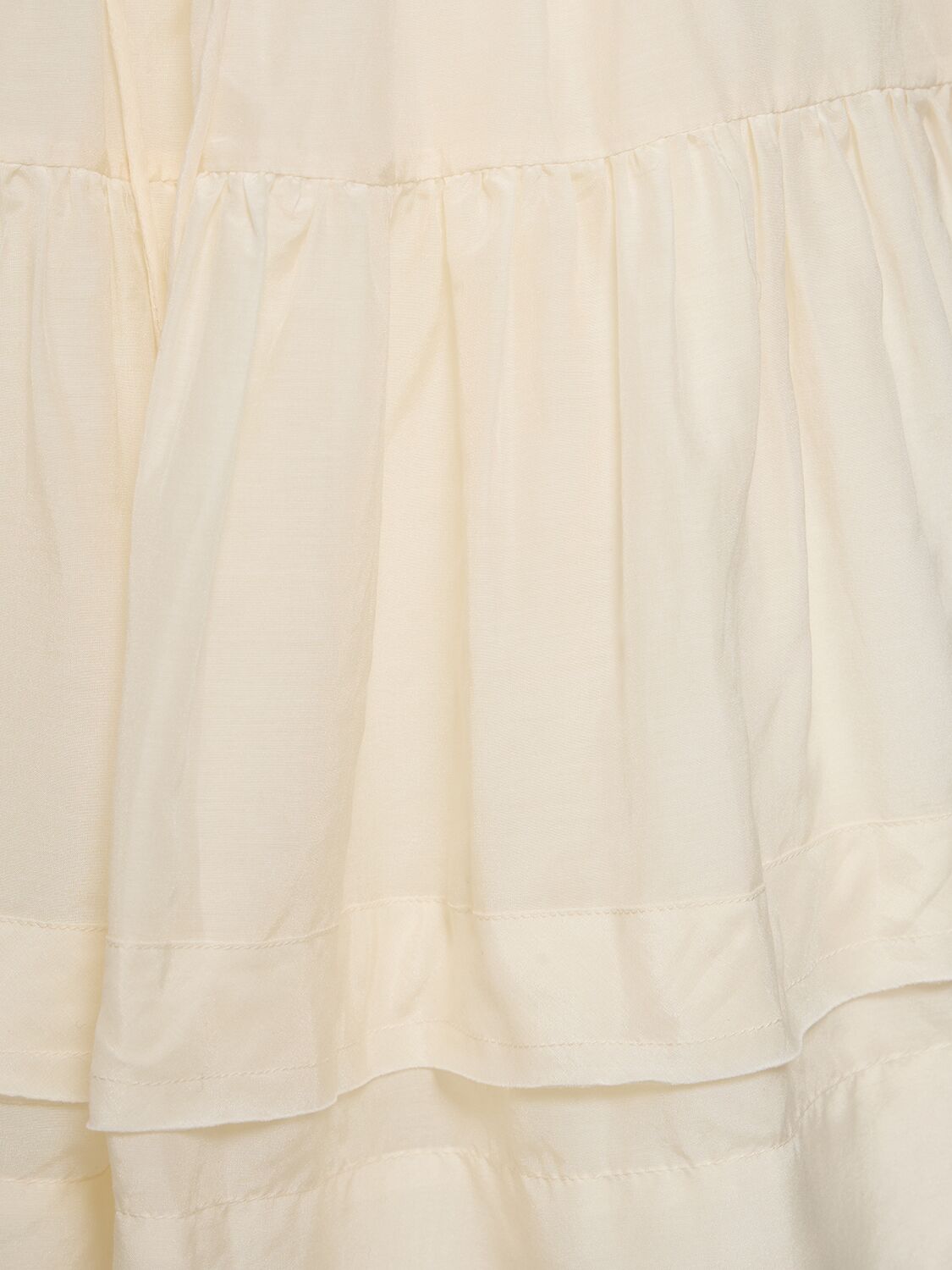 Shop Ulla Johnson Polly Cotton & Silk Mini Dress In White