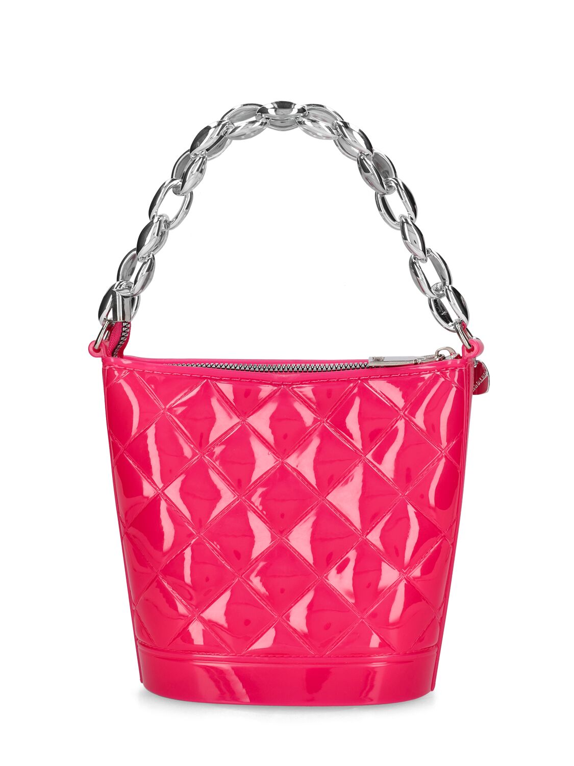 Shop Monnalisa Pvc Shoulder Bag In Pink