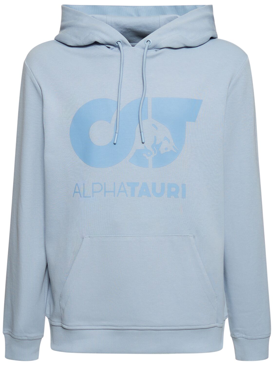 Alphatauri Shero Hooded Sweatshirt In Stone Blue