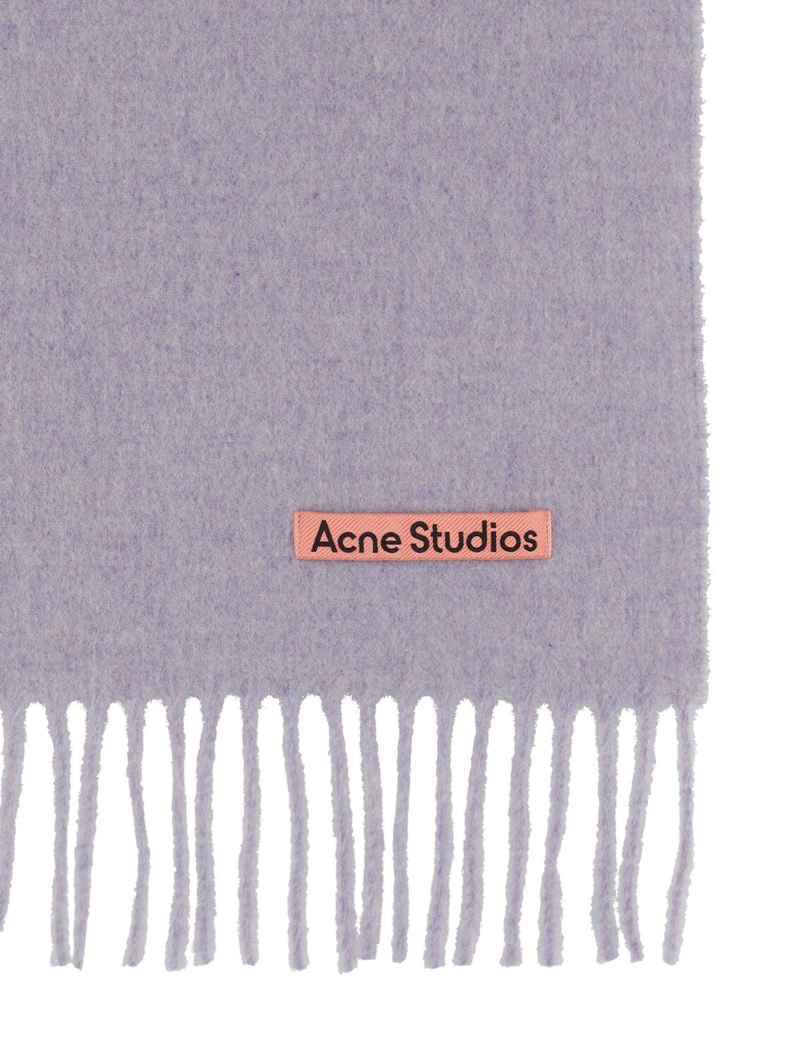 Shop Acne Studios Canada Wool Scarf In Powder Blue