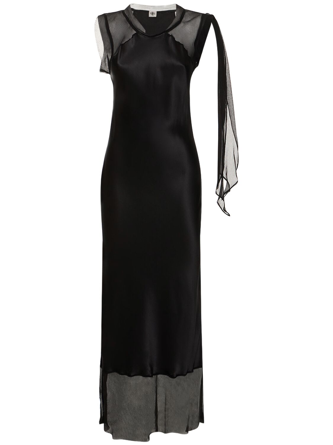 The Garment Catania Silk Maxi Dress In Black