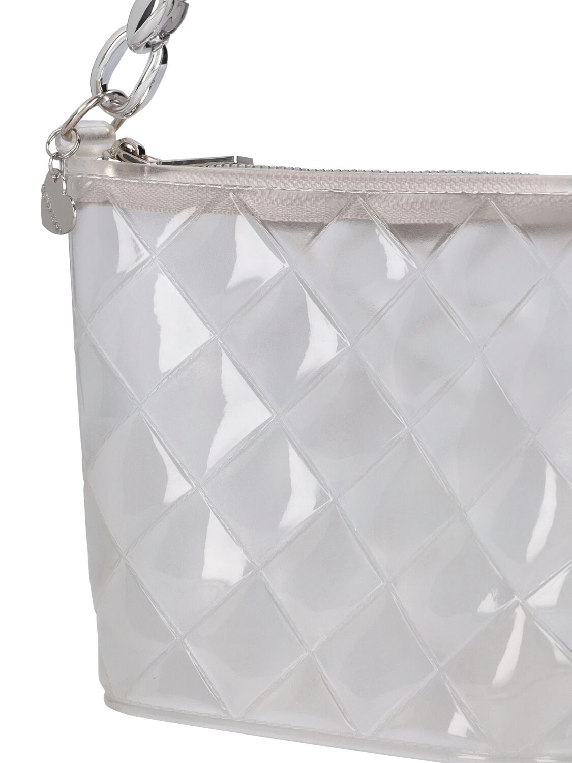 Shop Monnalisa Pvc Shoulder Bag In White