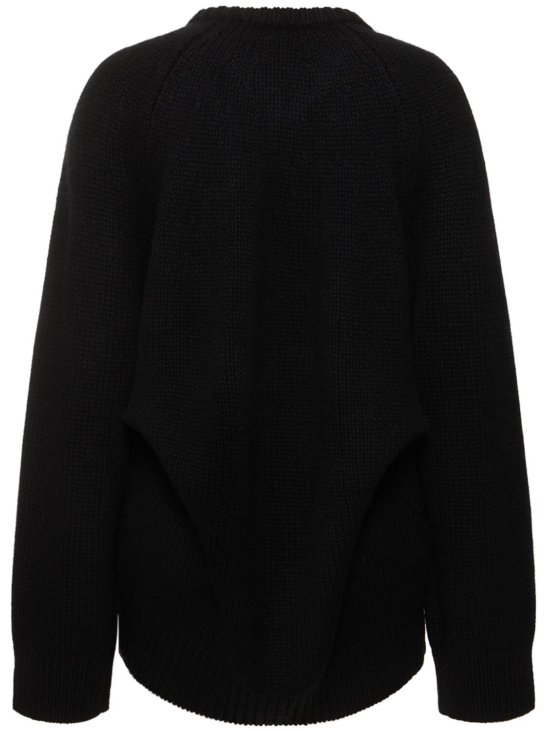 Shop Khaite Nalani Cashmere Sweater In Black