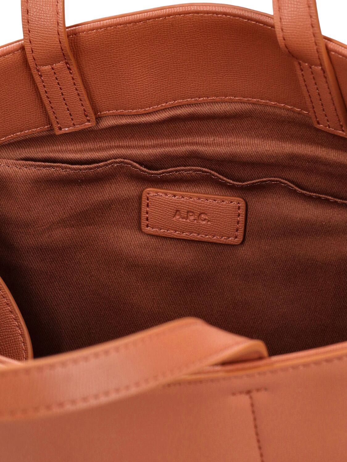 Small Cabas Market Leather Bag