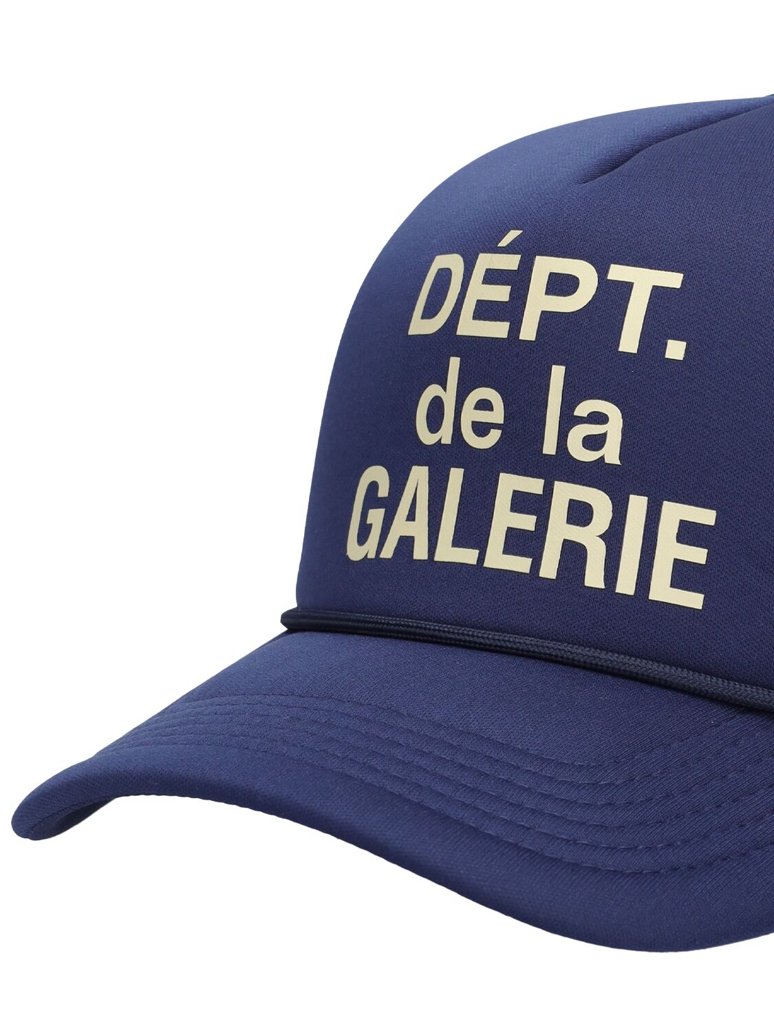 Shop Gallery Dept. French Logo Trucker Hat In Navy