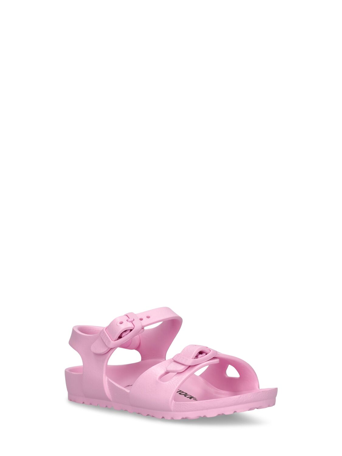 Shop Birkenstock Rio Eva Sandals In Pink