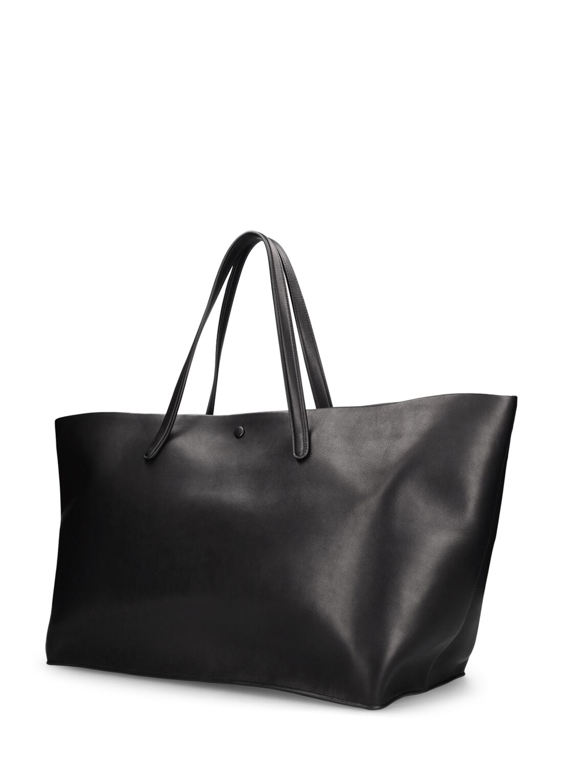 THE ROW XL IDAHO SADDLE LEATHER TOTE BAG 