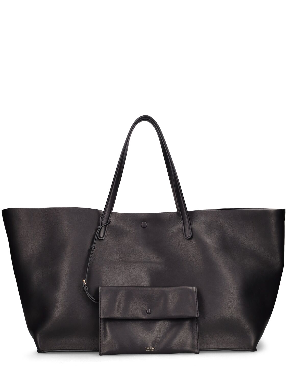 THE ROW XL IDAHO SADDLE LEATHER TOTE BAG 
