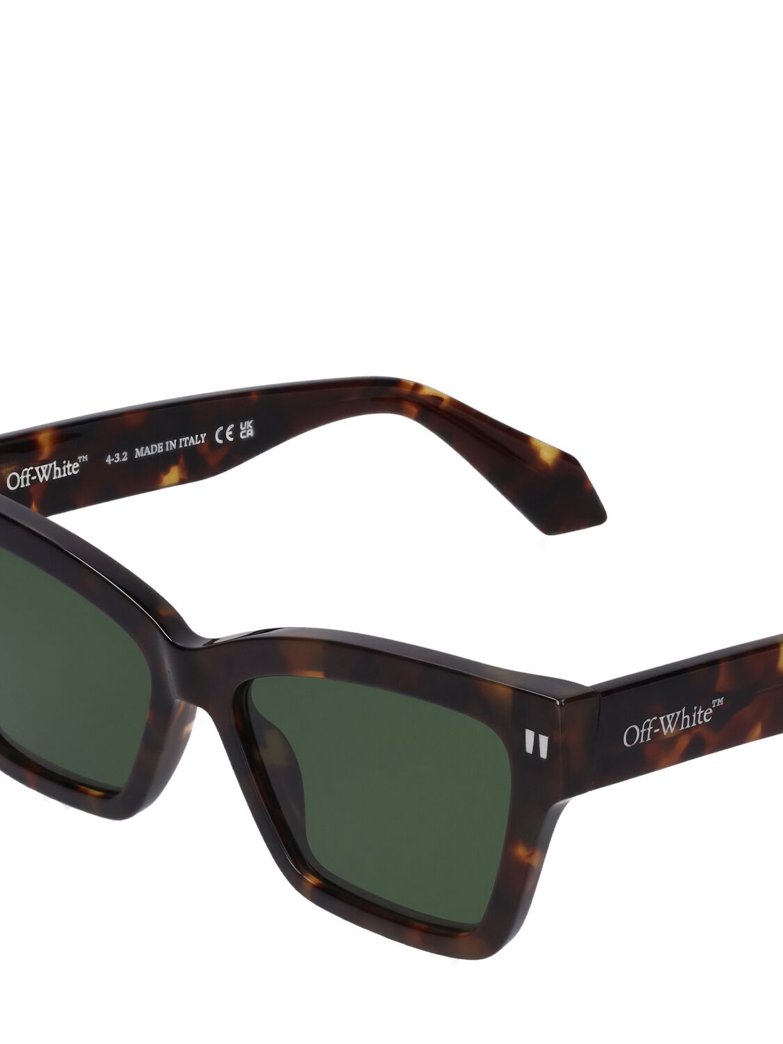 Shop Off-white Cincinnati Acetate Sunglasses In Havana