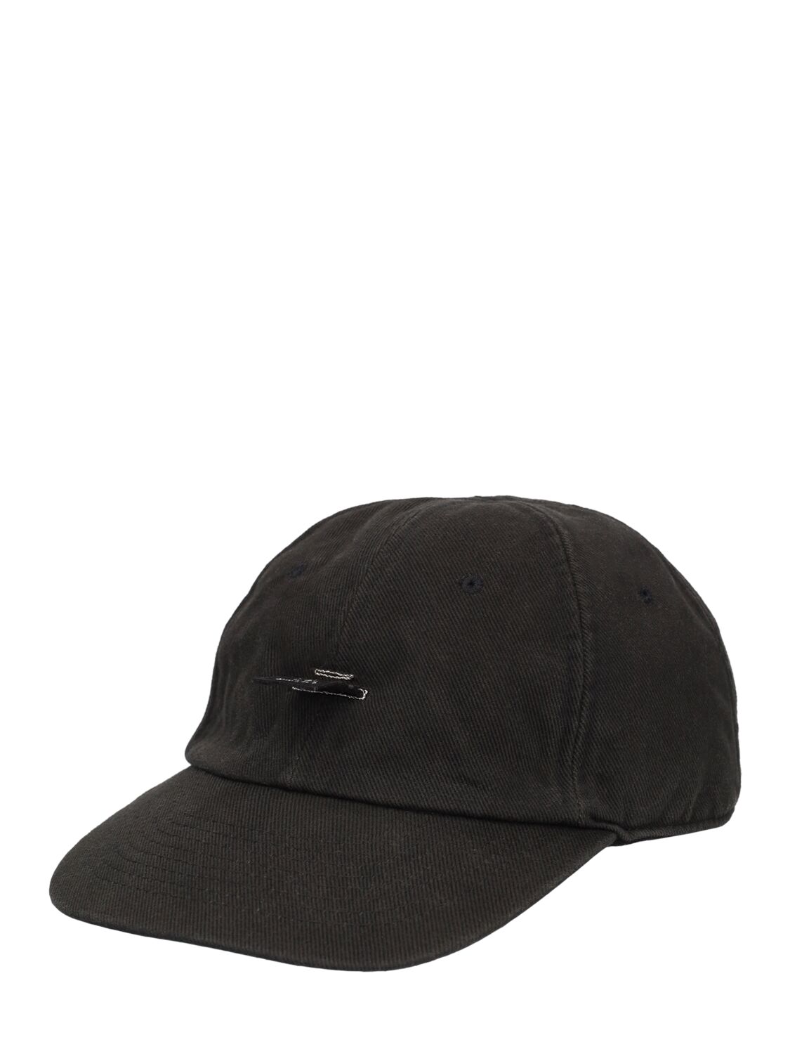 Shop Doublet Sd Card Embroidery Cotton Hat In Black