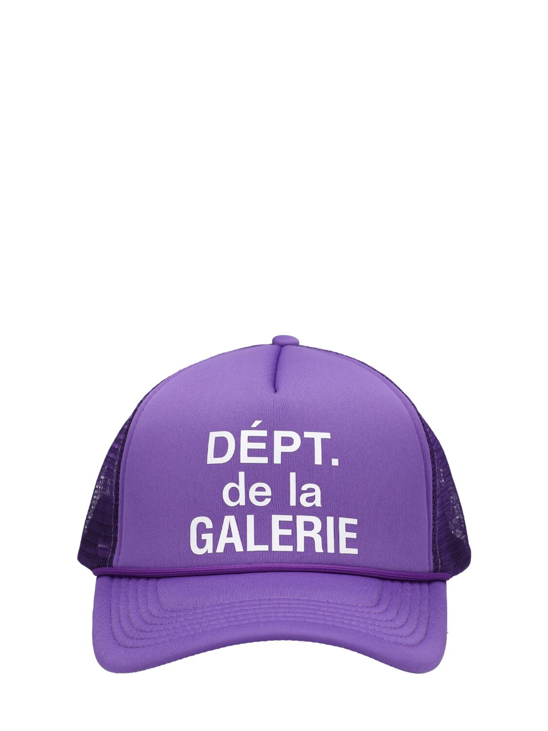 Gallery Dept. French Logo Trucker Hat In Flo Purple