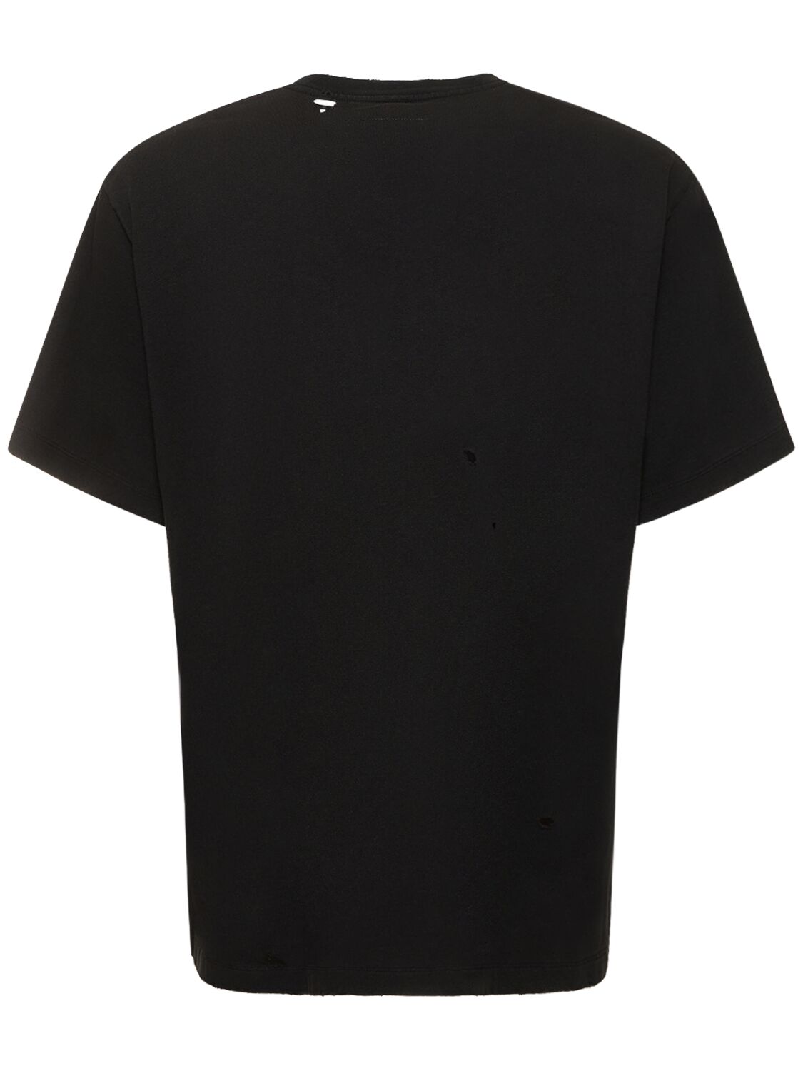 Shop Doublet Db Logo Cotton T-shirt In Black