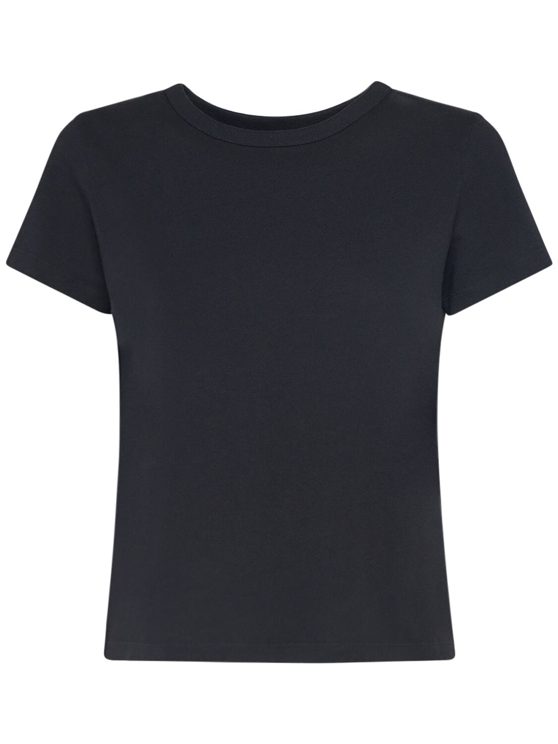 Shop Khaite Samson Cotton Jersey T-shirt In Black