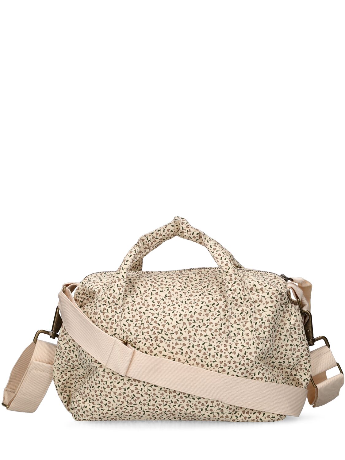 Shop Konges Sløjd All Over Printed Nylon Tote Bag In Beige