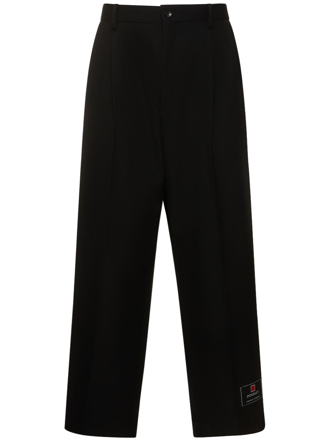 Doublet Tailored Wool Pants In 블랙