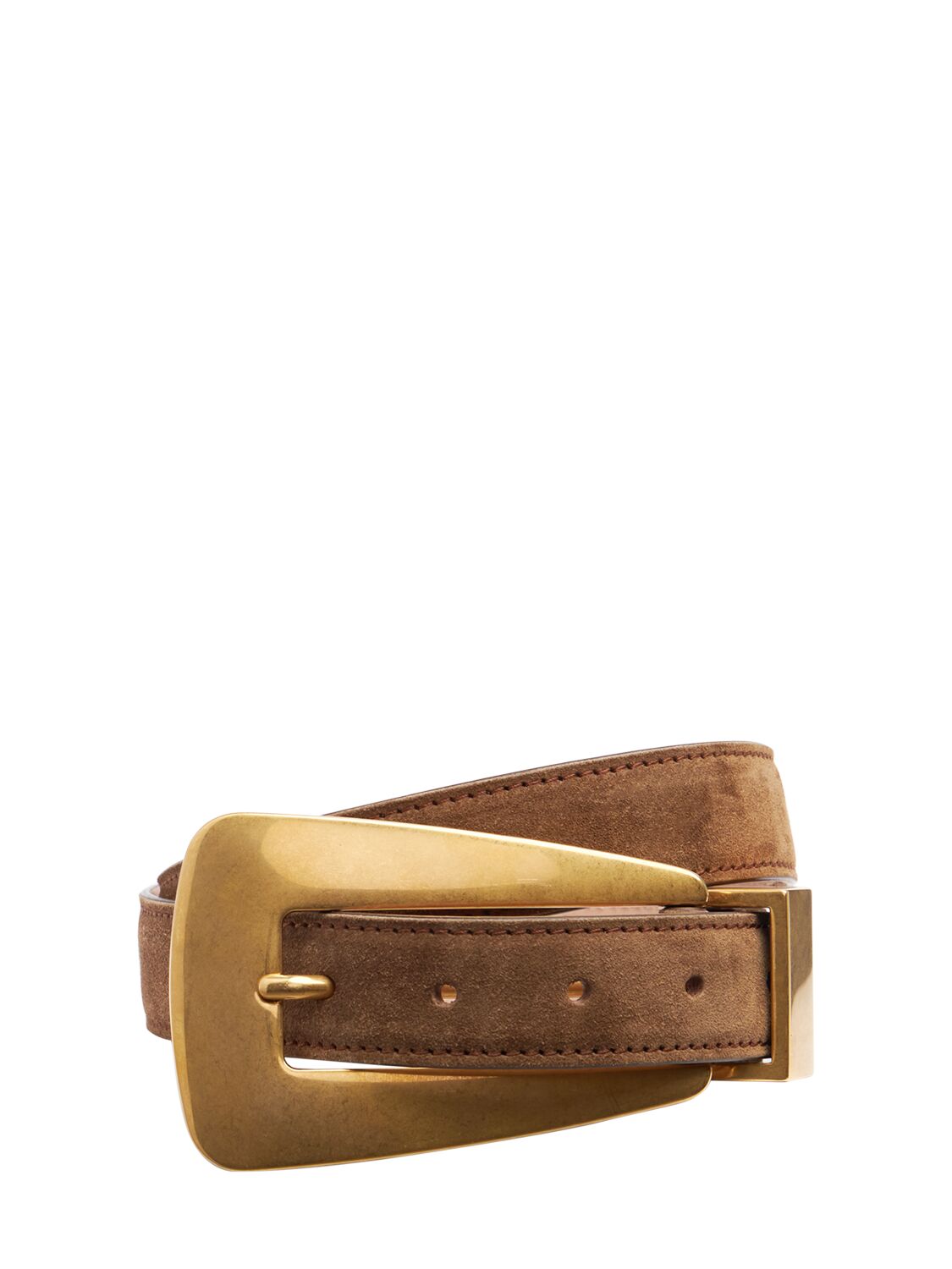Lucca Metallic Leather Belt