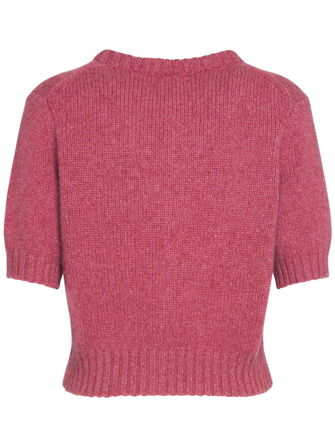 Shop Khaite Nora Cashmere Cardigan In Pink