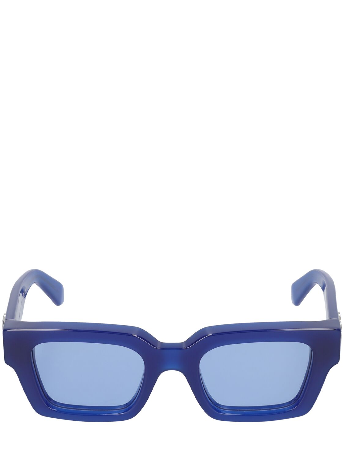 Off-white Virgil Acetate Sunglasses In Blue