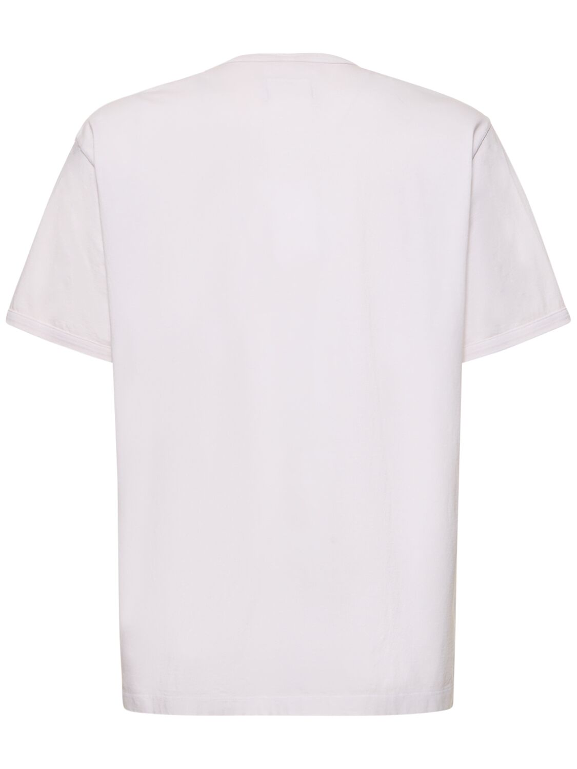 Shop Doublet My Friend Cotton T-shirt In White