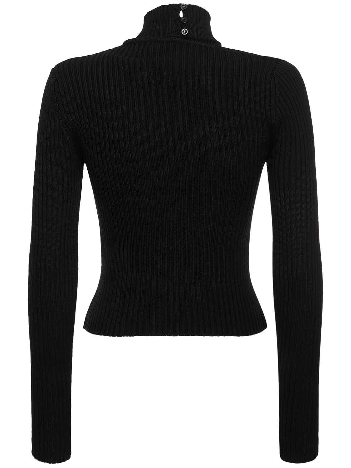 Shop Giuseppe Di Morabito Embellished Cotton Top In Black