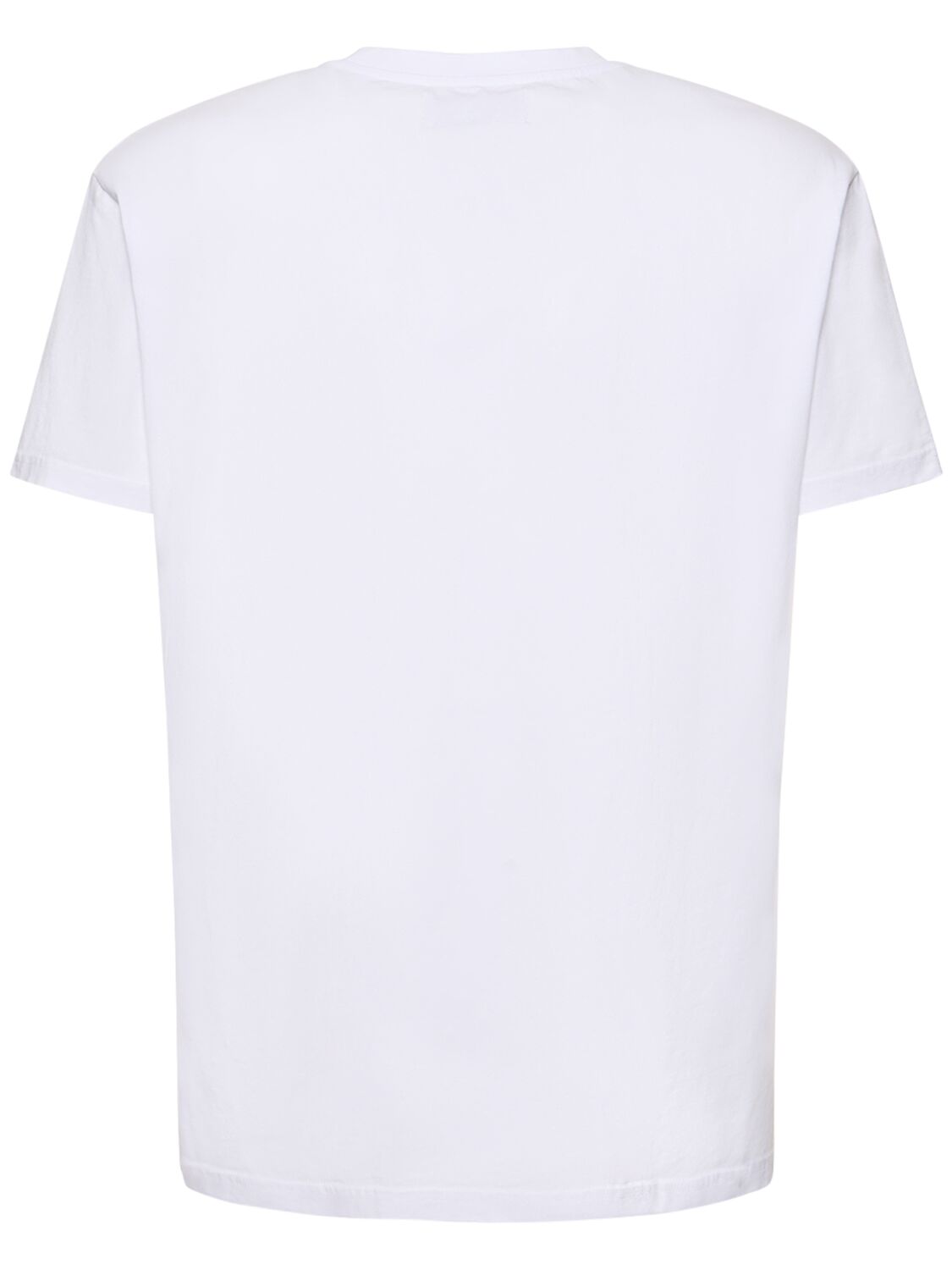 Shop Vivienne Westwood Logo Print Cotton Jersey T-shirt In White
