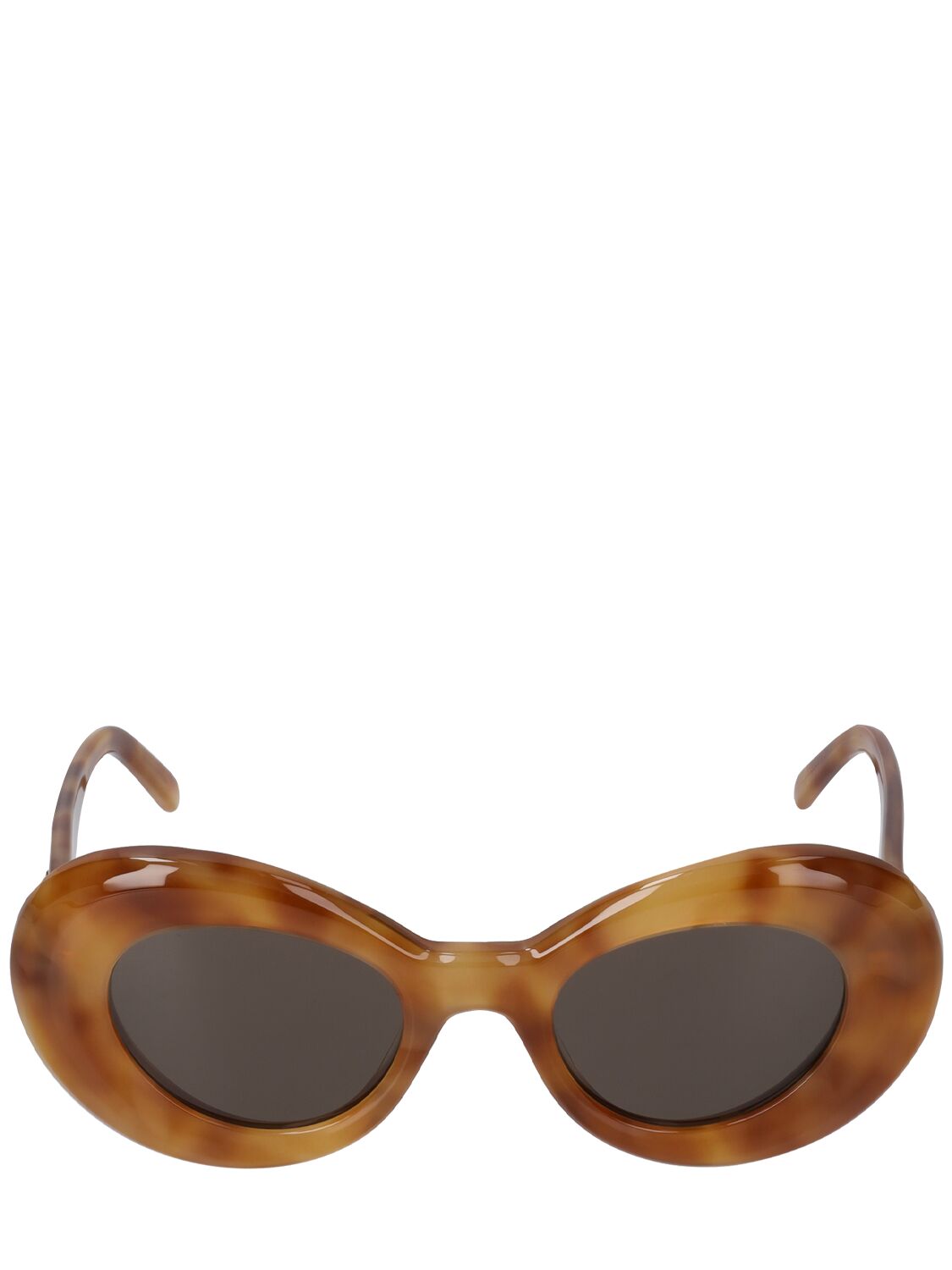 Loewe Curvy Acetate Sunglasses In Brown