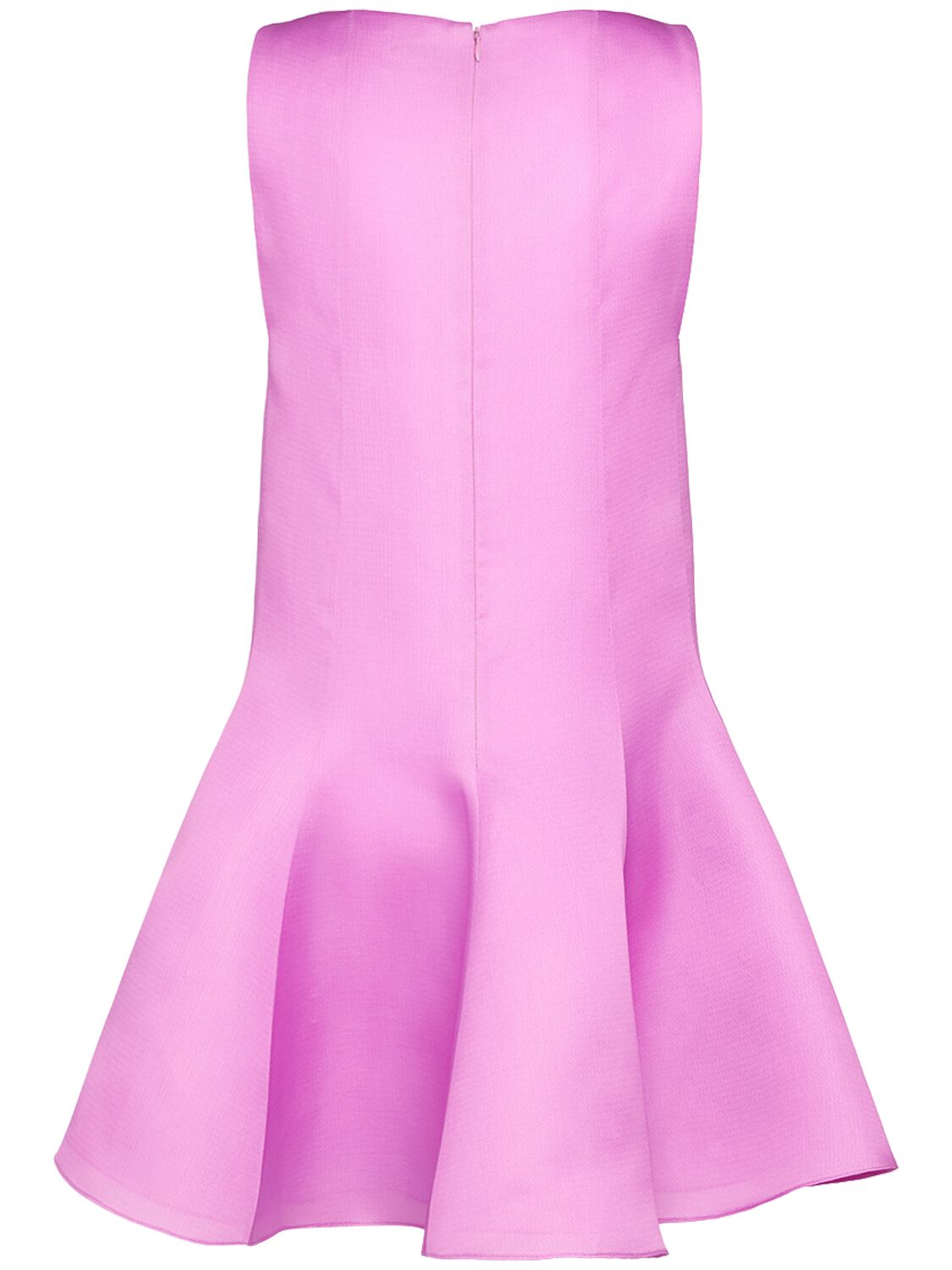 Shop Khaite Mags Silk Mini Dress In Pink