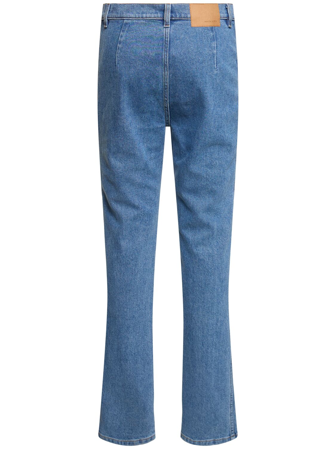 Shop Magda Butrym Denim High Rise Skinny Jeans In Blue