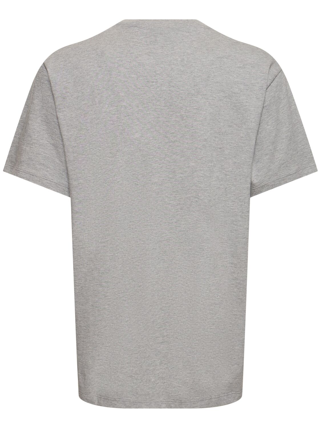 Shop Gucci Gg Cotton Jersey T-shirt In Grey