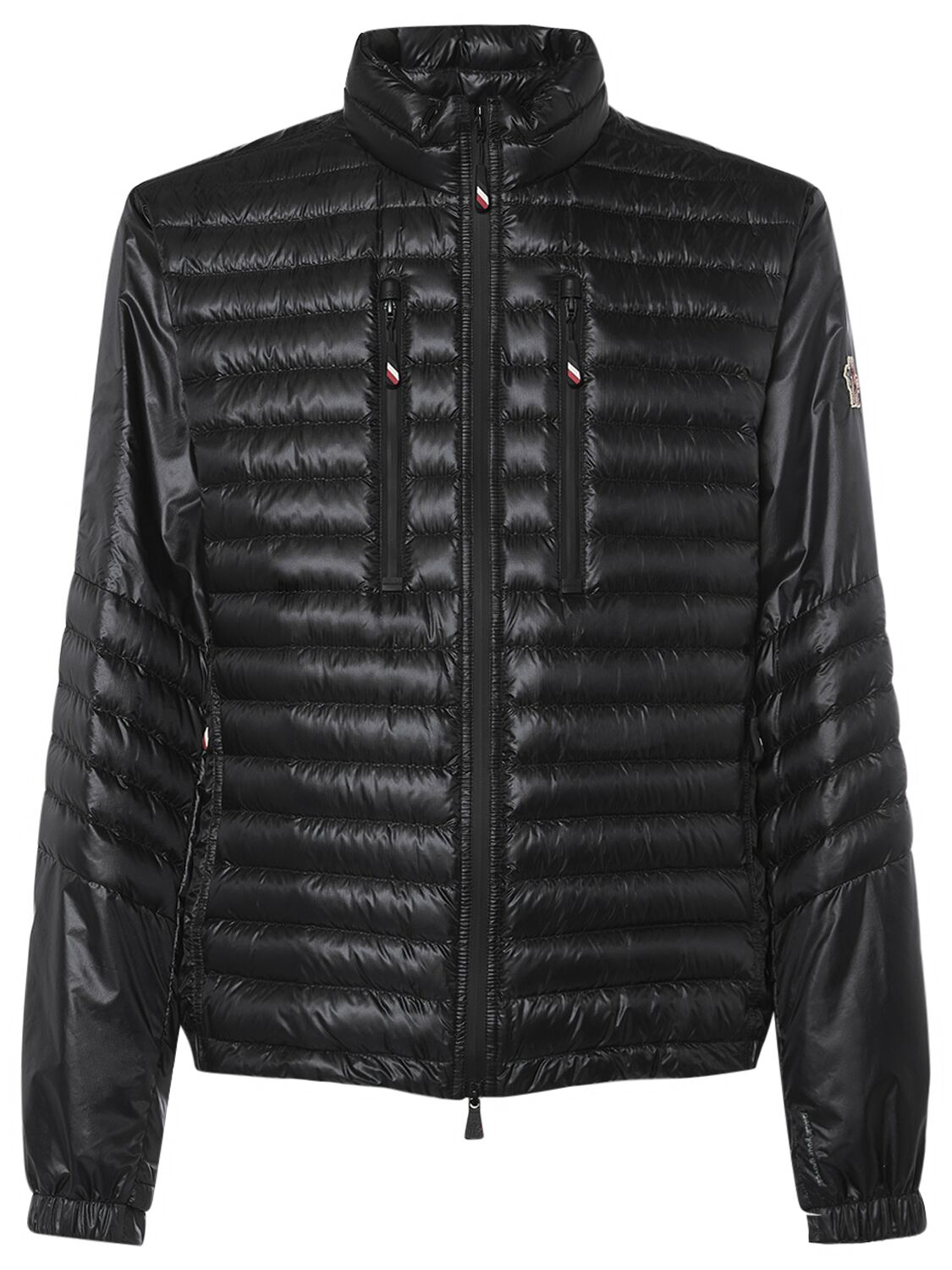 Shop Moncler Althays Nylon Down Jacket In Black