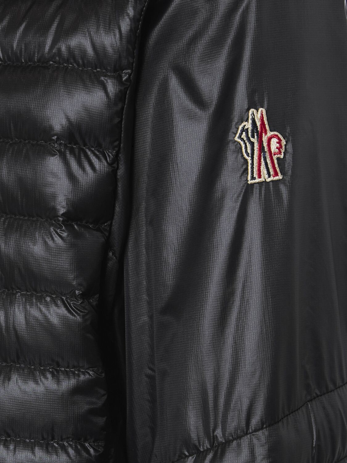 Shop Moncler Althays Nylon Down Jacket In Black