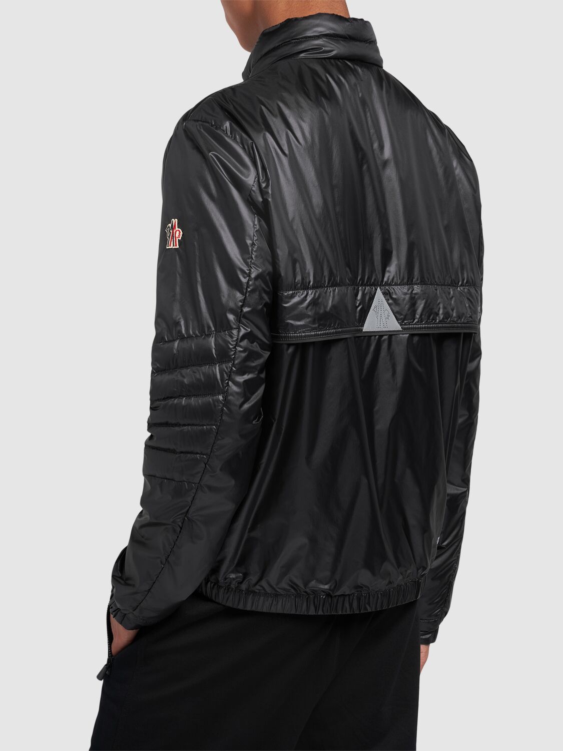 Shop Moncler Althays Nylon Down Jacket In Black