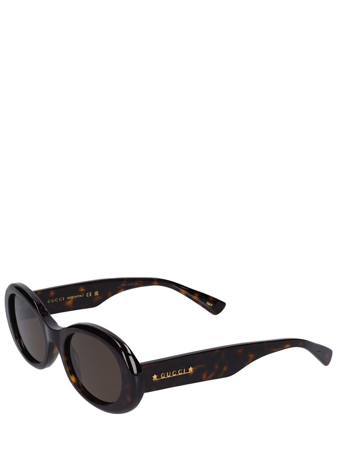 Shop Gucci Gg1587s Acetate Sunglasses In Havana