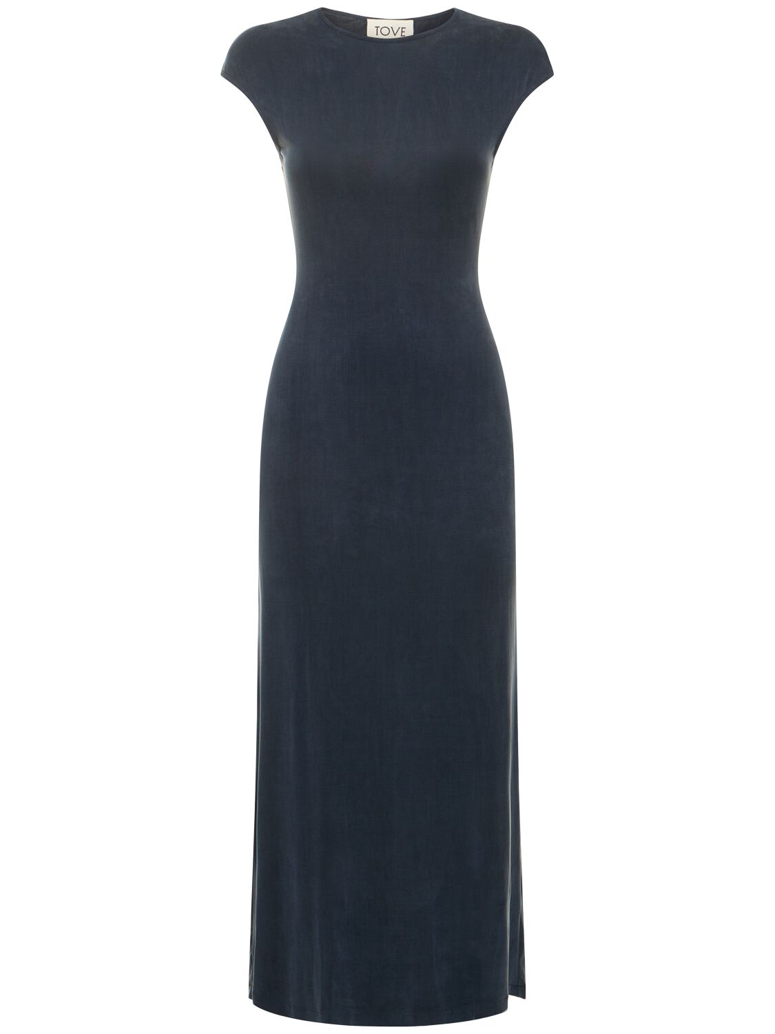 Image of Marcele Viscose Jersey Long Dress