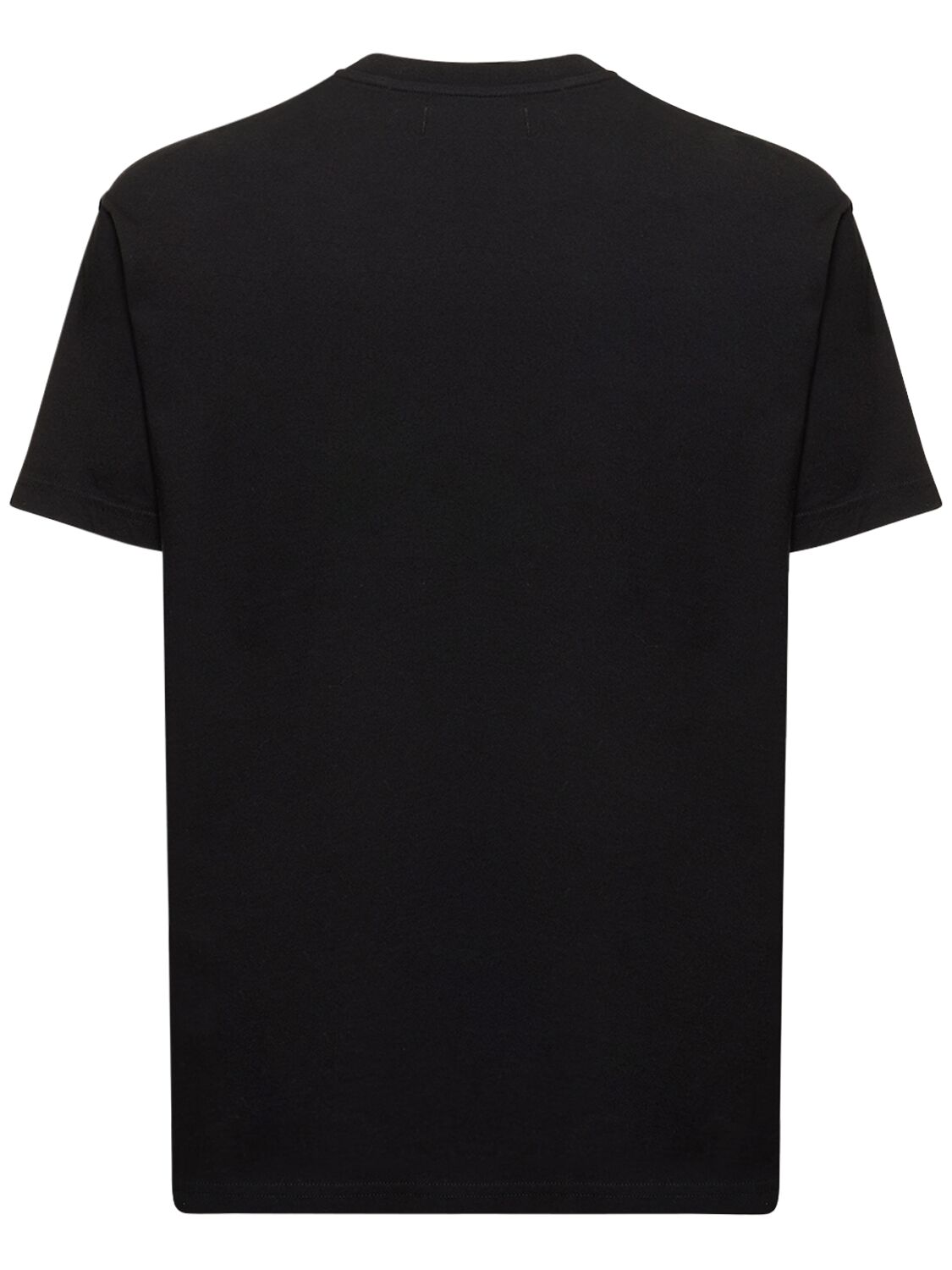 Shop Vivienne Westwood Logo Print Cotton Jersey T-shirt In Black